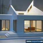 Maquette architecturale démontable - Maison (12)
