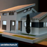 Maquette architecturale maison