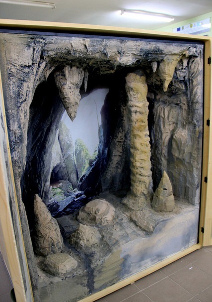 La grotte Diorama
