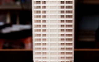 maquette Immeuble de bureaux