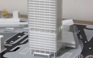 Maquette Immeuble de bureaux