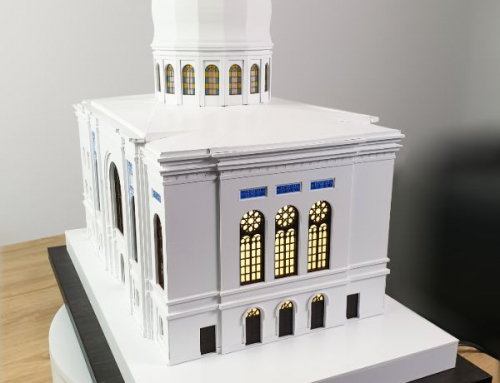 Maquette d’une synagogue