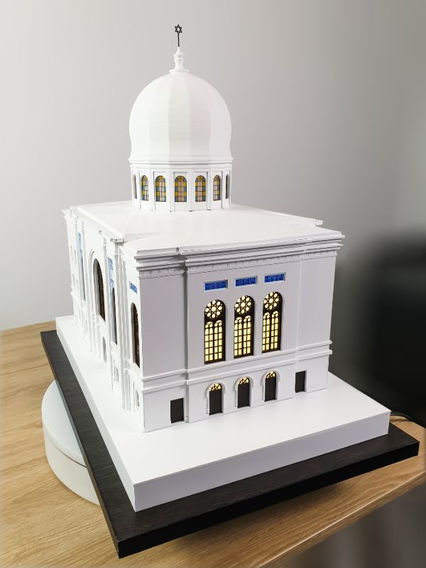 maquette d synagogue