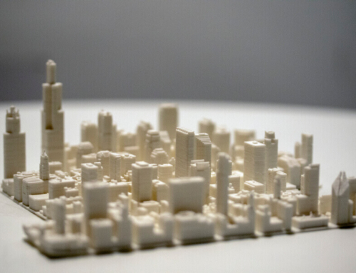 Maquettes d’urbanisme imprimées en 3D