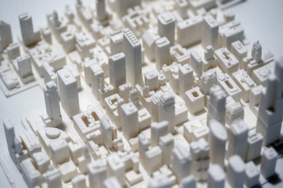 maquettes d’urbanisme