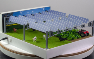 Maquettes parcs photovoltaïques