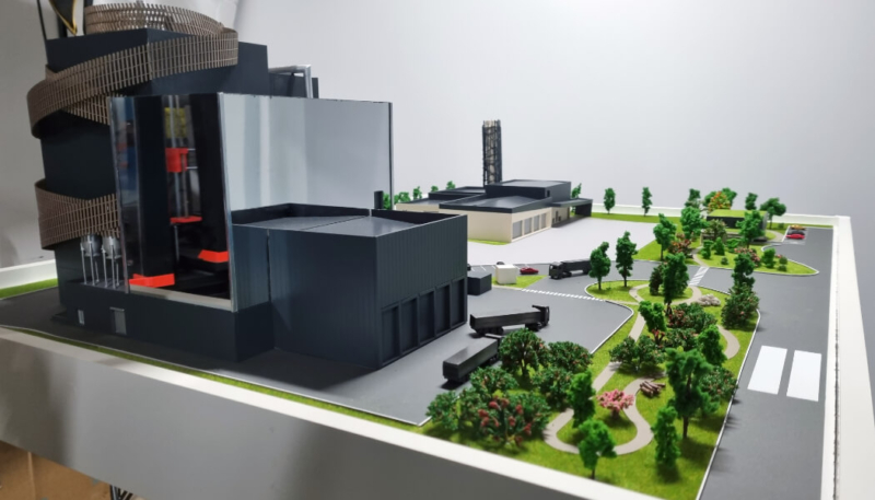 Industrial Recycling Centre Model