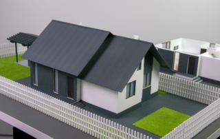 Maquette Maison avec terrasse
