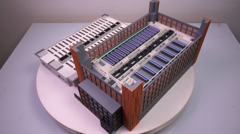 maquette centre de données