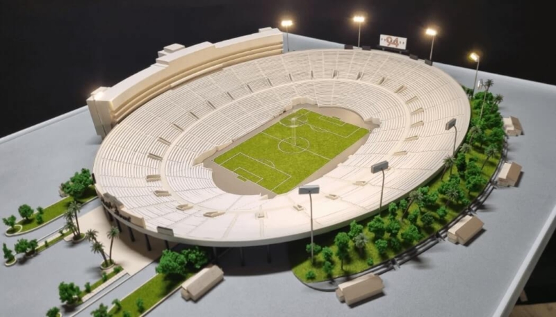 Maquette du futur Stade