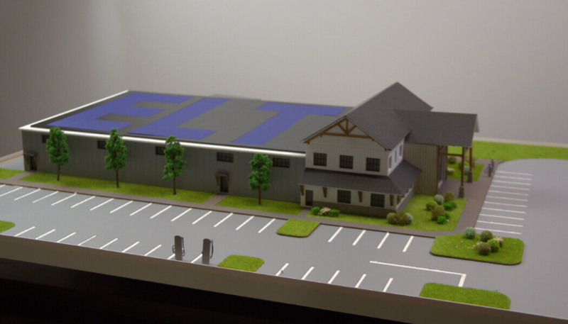 Maquette d'architecture restaurant