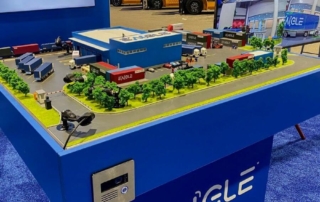 maquette d’architecture Centre logistique