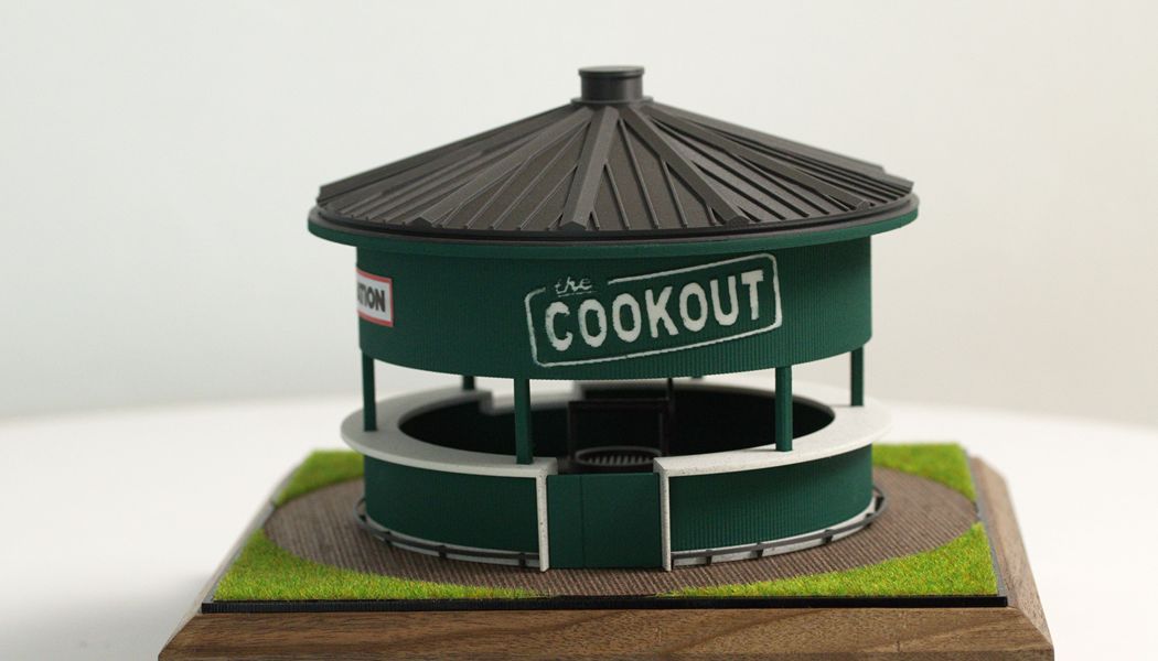 maquette Kiosque Gourmand