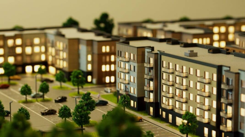 Maquette d'architecture Promotion immobilière