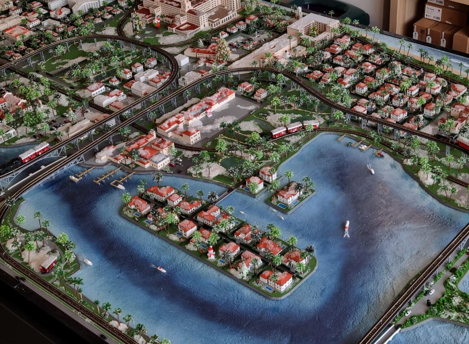 diorama à grande échelle