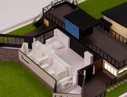 Maquette de maison démontable