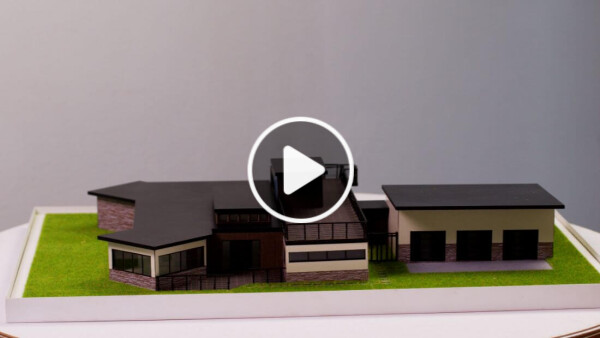 Maquette de maison démontable