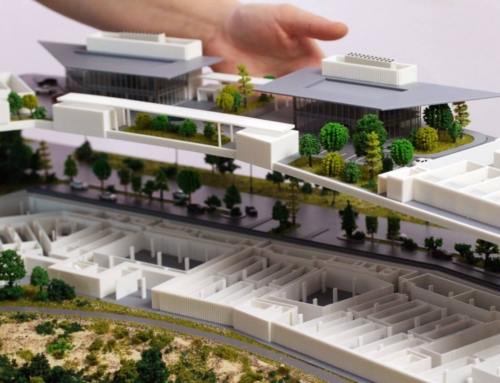 Maquette d’un centre de données