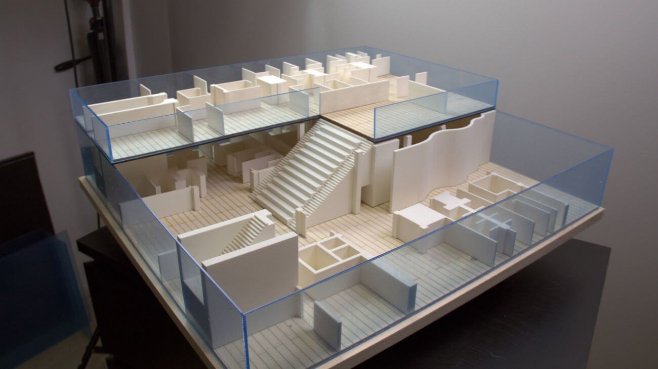 Maquette d’un étage