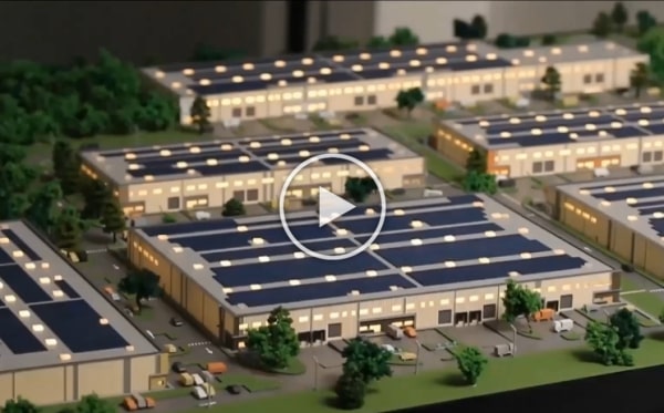 Maquettes de Parcs Industriels et Logistiques