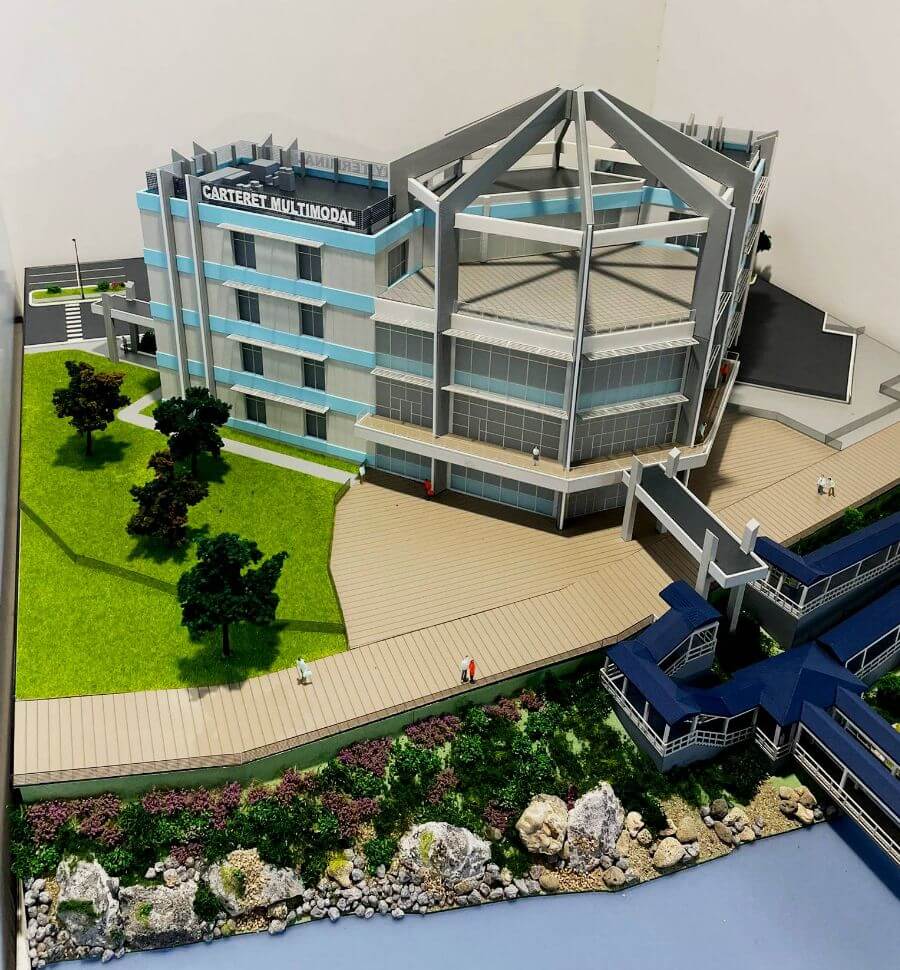 maquette Gare maritime des passagers