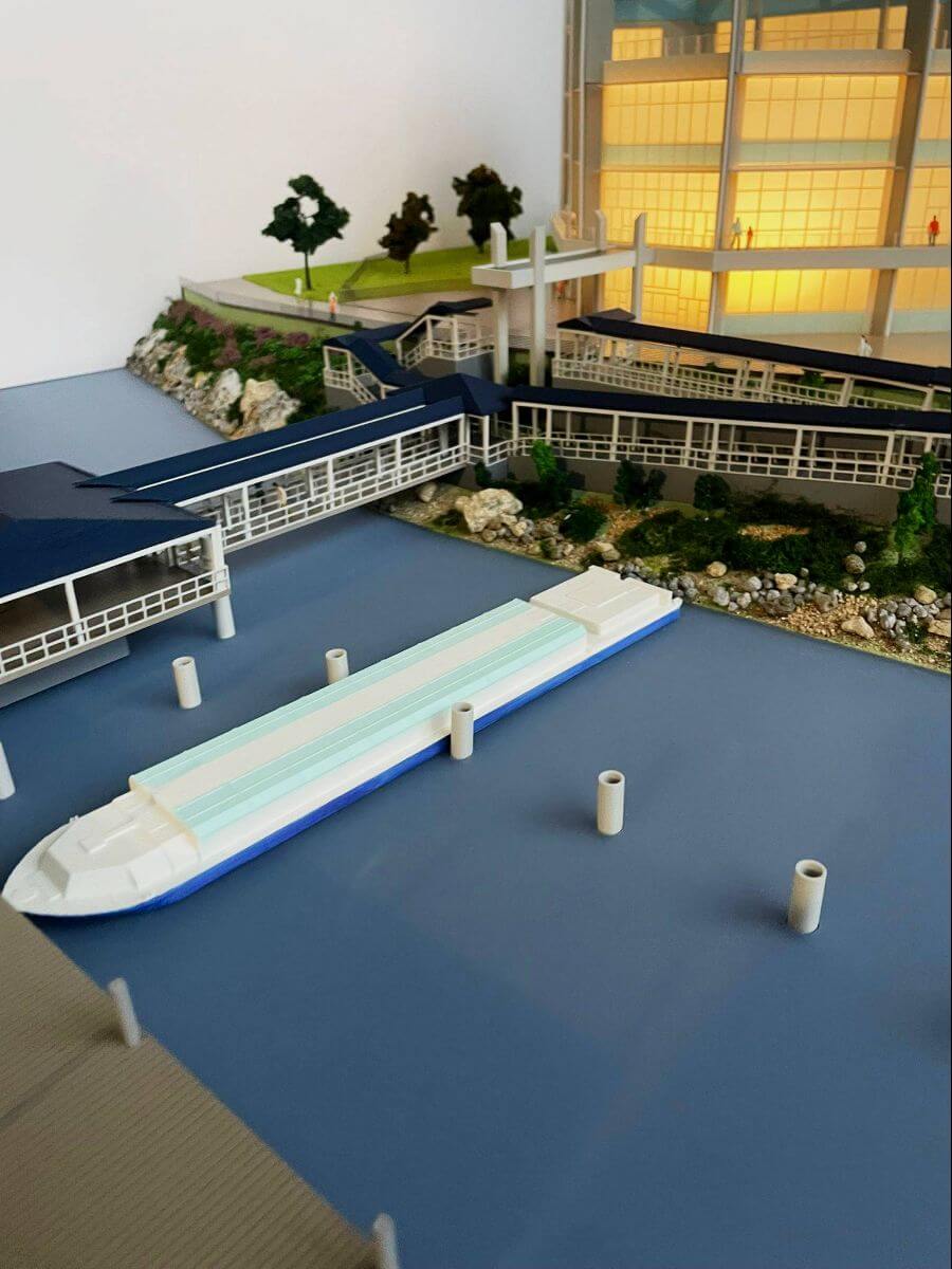 maquette Terminal de Ferries