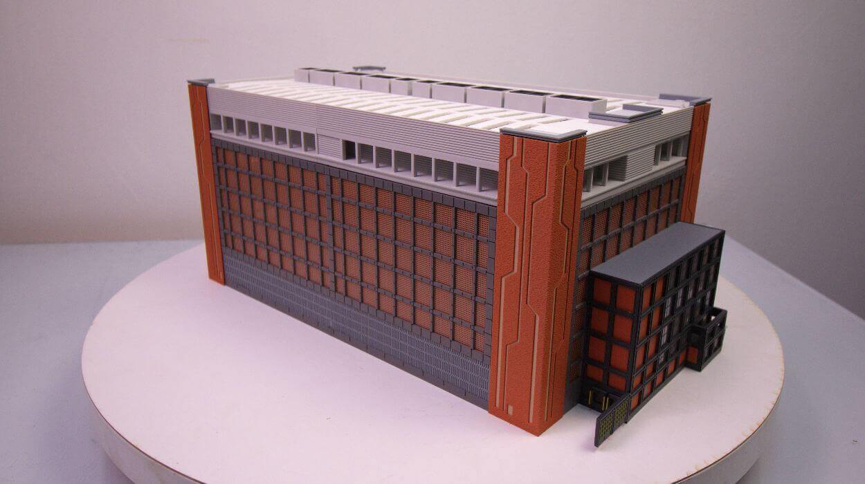 maquette architecture centre données