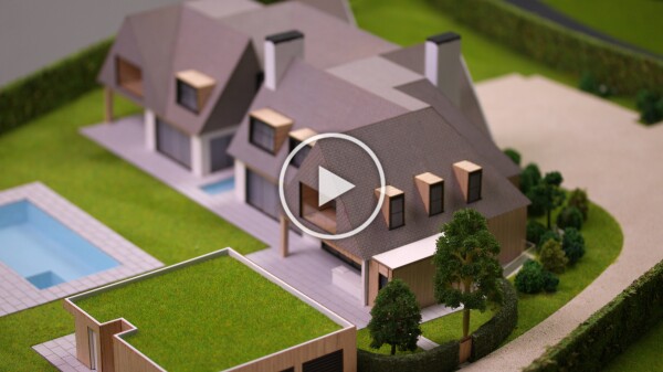 Maquette Villa avec Piscine