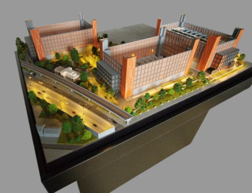 Maquette d’un centre de données