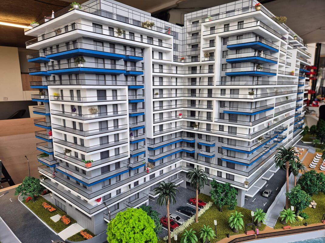 Maquette d'architecture et design urbain