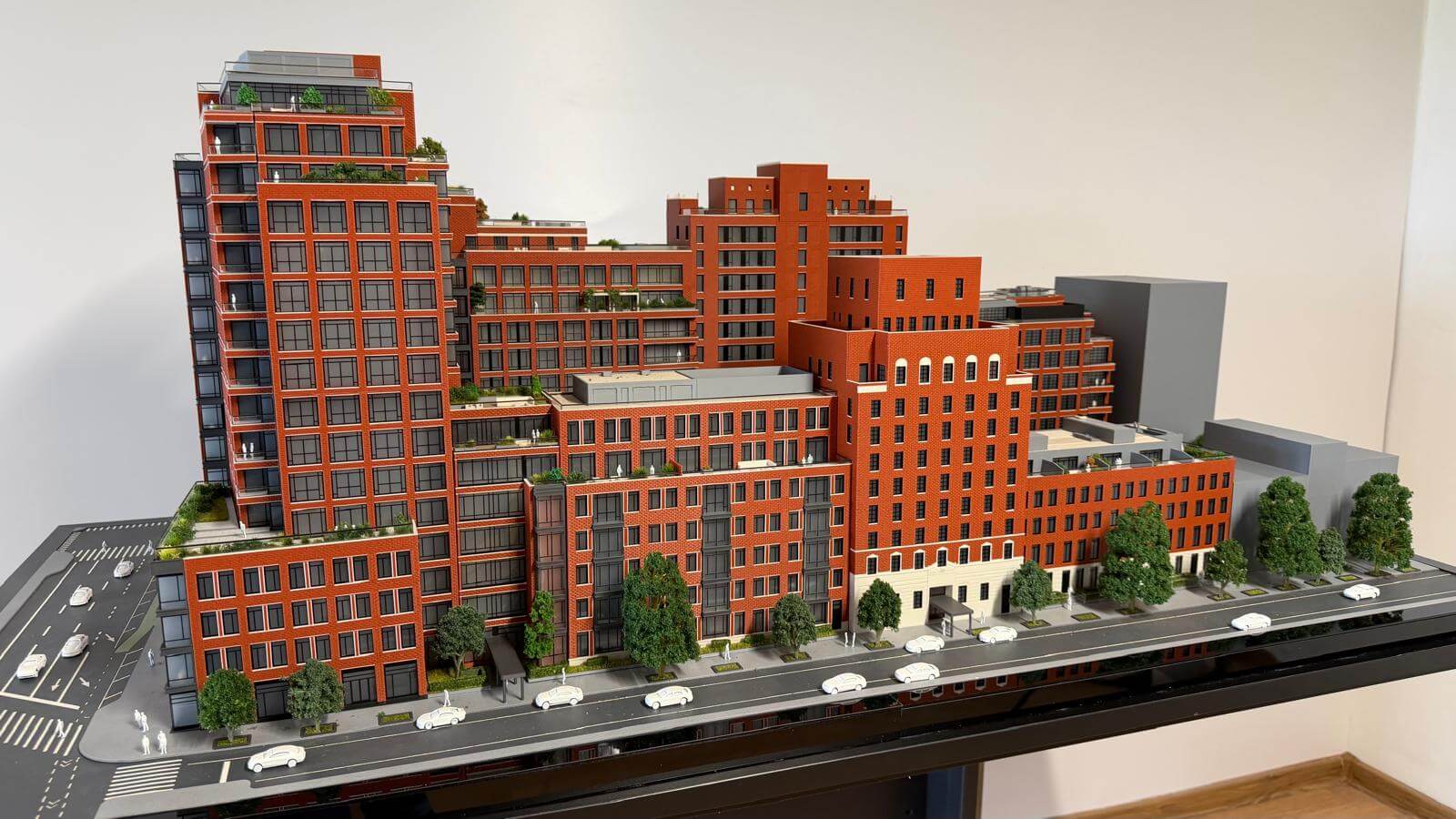 maquette complexe residentiel new york