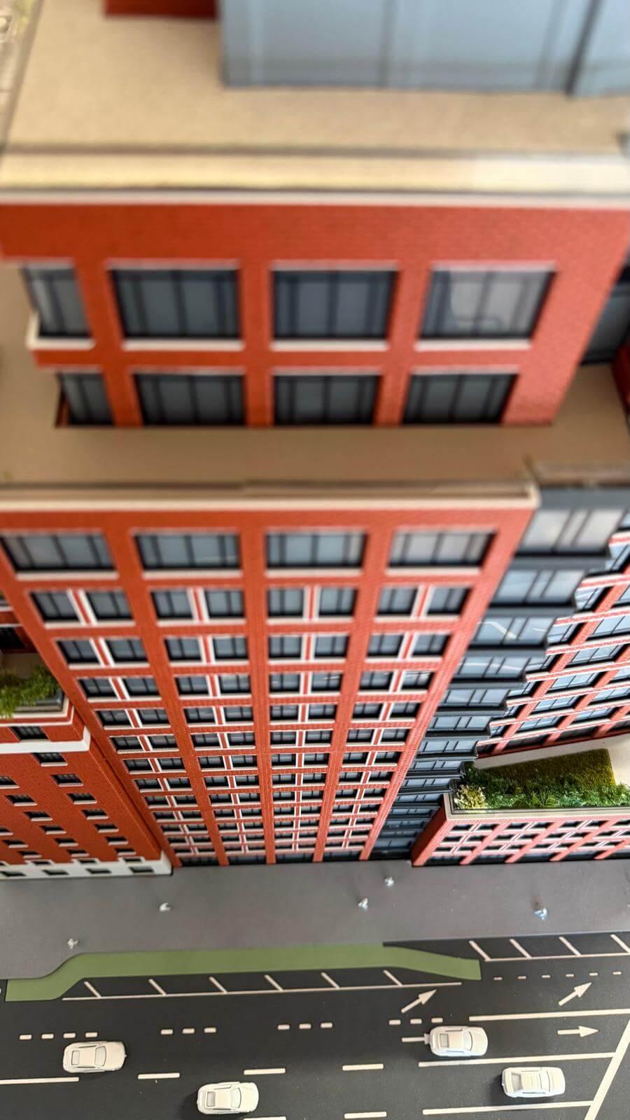 maquette immeuble new york detail