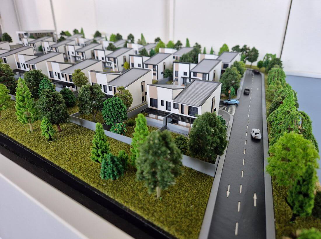 Maquette d'architecture Projet Résidentiel