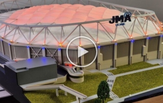Maquette du Stade JMA Dome