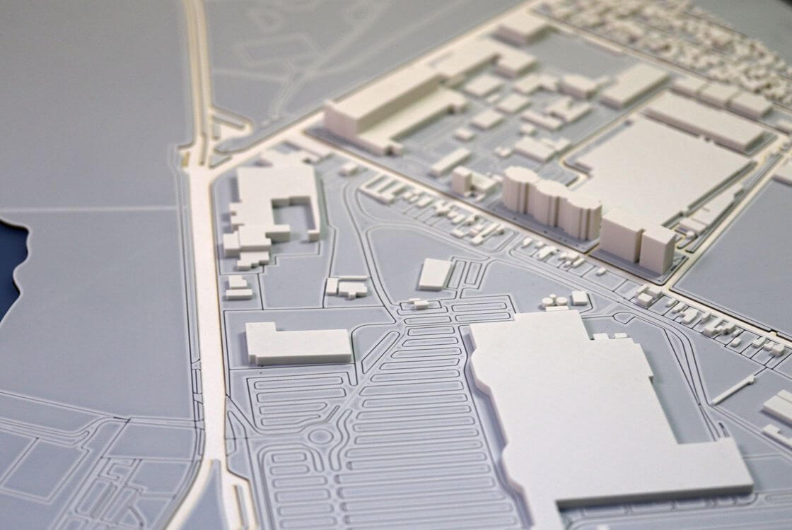 maquette developpement urbain