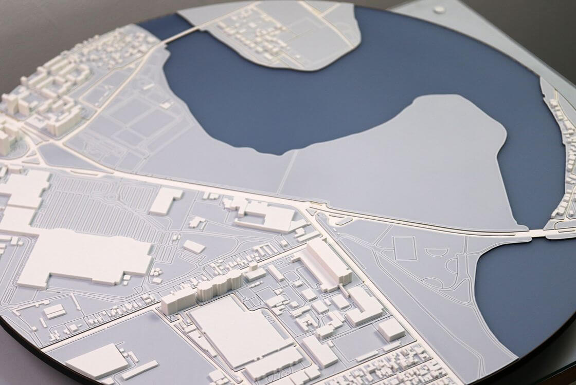 maquette infrastructure urbaine